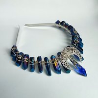 SELENE Titanium Quartz Crystal Crown