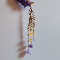 Amethyst Moon Suncatcher