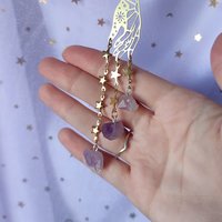 Amethyst Moon Suncatcher