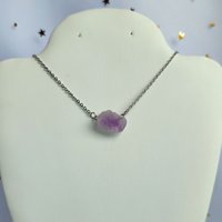 Raw Amethyst Necklace