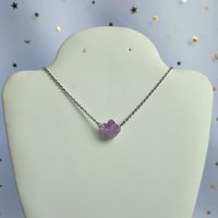 Raw Amethyst Necklace