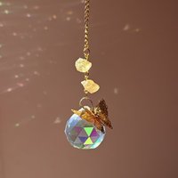 Citrine Butterfly Suncatcher