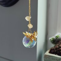 Citrine Butterfly Suncatcher