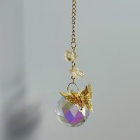 Citrine Butterfly Suncatcher