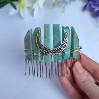 Crystal Combs with Moon