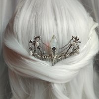 Fairy Branch Crystal Comb