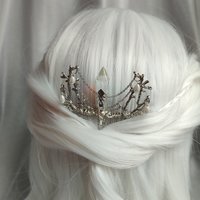 Fairy Branch Crystal Comb