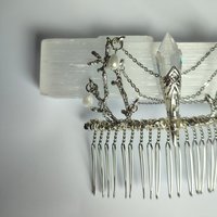 Fairy Branch Crystal Comb