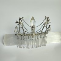 Fairy Branch Crystal Comb