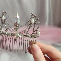 Fairy Branch Crystal Comb