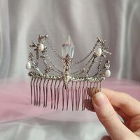 Fairy Branch Crystal Comb