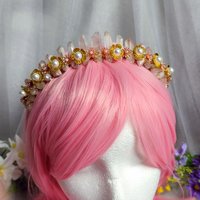 OPHELIA Angel Aura Quartz Crystal Crown