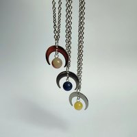 Moon Gemstone Necklace
