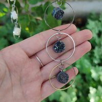 Mini Druzy Quartz Suncatcher