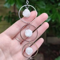 Mini Druzy Quartz Suncatcher