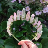 FOREST FAIRY Titanium Quartz Crystal Crown