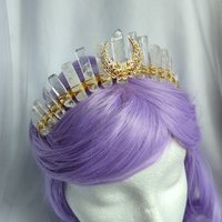 ELORA Quartz Crystal Crown
