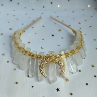 ELORA Quartz Crystal Crown