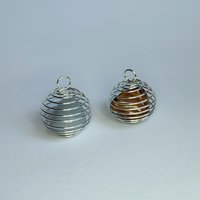 Spiral Cage Necklace