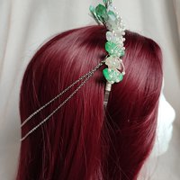 GREEN SPIRIT Titanium Quartz Crystal Crown