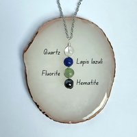 Study and Learning Gemstone Pendant