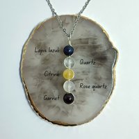 Libra Gemstone Pendant