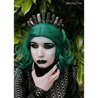 MEDUSA Indian Agate Crystal Crown