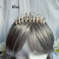 AURORA Aura Quartz Crystal Crown
