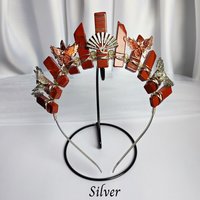 ORIENTAL Red Jasper Crystal Crown