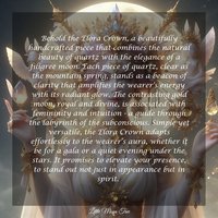 ELORA Quartz Crystal Crown