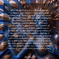 THEIA Lapis Lazuli Crystal Crown
