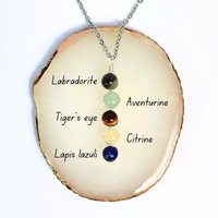 Promotion and Success Gemstone Pendant