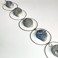 Druzy Quartz Suncatcher