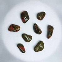 Unakite Wire Wrapped Pendant in Gold, Rose Gold or Copper