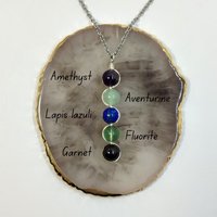 Virgo Gemstone Pendant