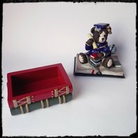 Wizard Teddy Bear Trinket Box