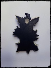 Hanging Fairy Witch Plaque
