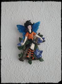 Hanging Fairy Witch Plaque