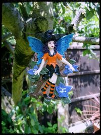 Hanging Fairy Witch Plaque