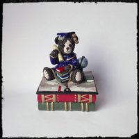 Wizard Teddy Bear Trinket Box