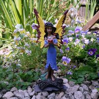Fairy with Butterfly Figurine