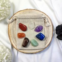 Chakra Clearing & Activation Crystal Set with Guide