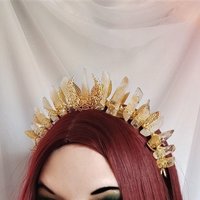 EMPRESS Citrine Crystal Crown