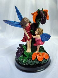 Mother and Child Woodland Fairy Statue
