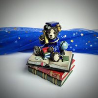 Wizard bear trinket box repaint.
