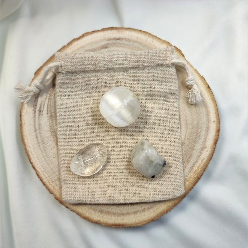 Crown Chakra Crystal Set with Guide