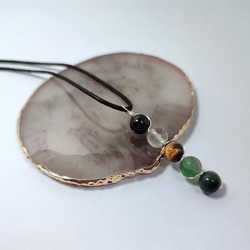 Capricorn Gemstone Pendant