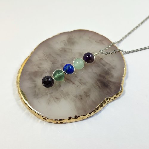 Virgo Gemstone Pendant