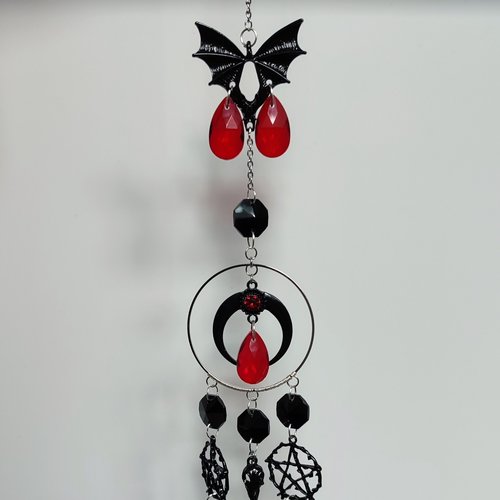 Gothic Bat Suncatcher