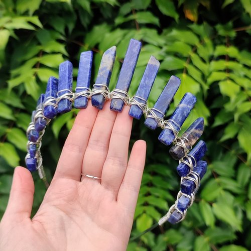 ATLANTIS Sodalite Crystal Crown